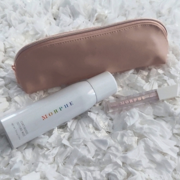Morphe Other - Limited Edition Morphe Pride Mist Speak Out Lip Gloss & Stroke Of Glam Rose Gold